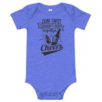 Cheers! Baby short sleeve one piece