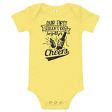 Cheers! Baby short sleeve one piece