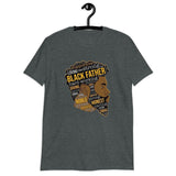Black Father Word Cloud Short-Sleeve Unisex T-Shirt