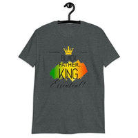 Black Father King Short-Sleeve Unisex T-Shirt
