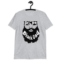 Dope Black Dad _ Bald Short-Sleeve Unisex T-Shirt