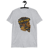 Black Father Word Cloud Short-Sleeve Unisex T-Shirt