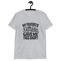 My Favorite Daughter Short-Sleeve Unisex T-Shirt