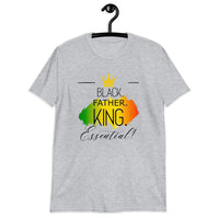 Black Father King Short-Sleeve Unisex T-Shirt