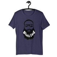 Dope Black Dad _ Caesar Fade - Short-Sleeve Unisex T-Shirt