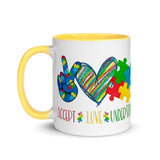 Autism Awareness Mug with Color Inside